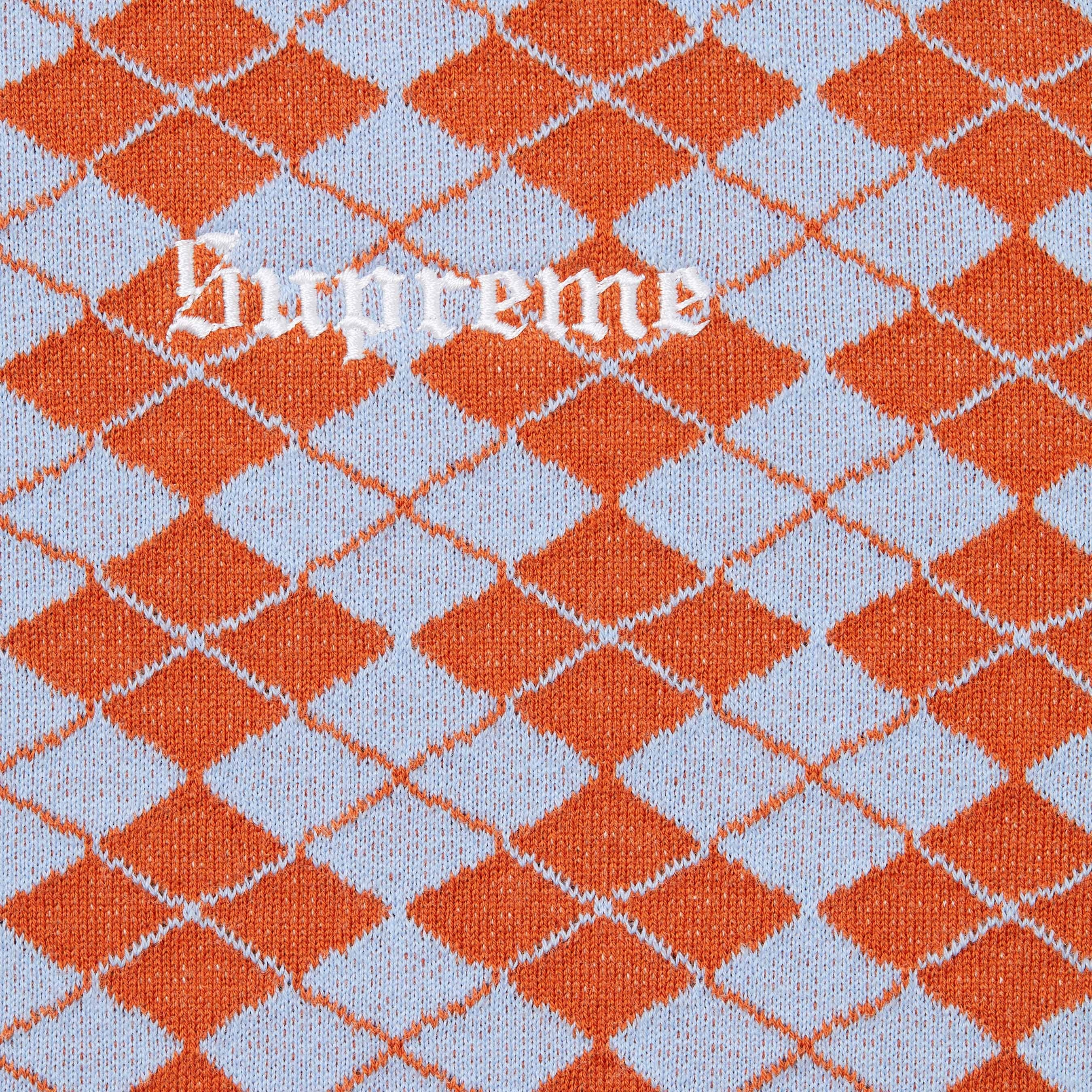 Diamond Jacquard S/S Top view 6
